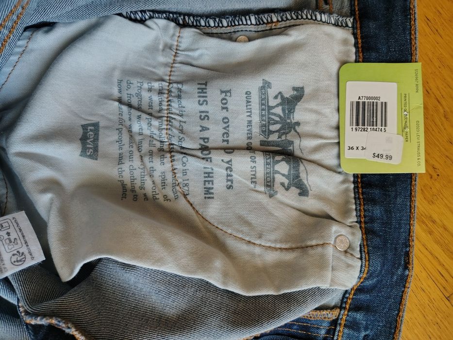 Levis 506 36x34  оригінал з США
