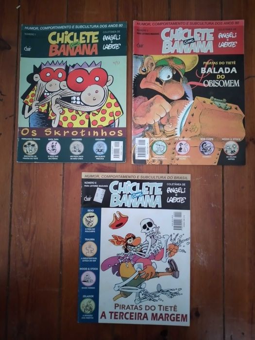 Revista Chiclete Com Banana Número 1
