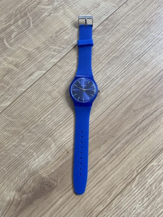 Zegarek niebieski granat navy jelly basic biżuteria Watch