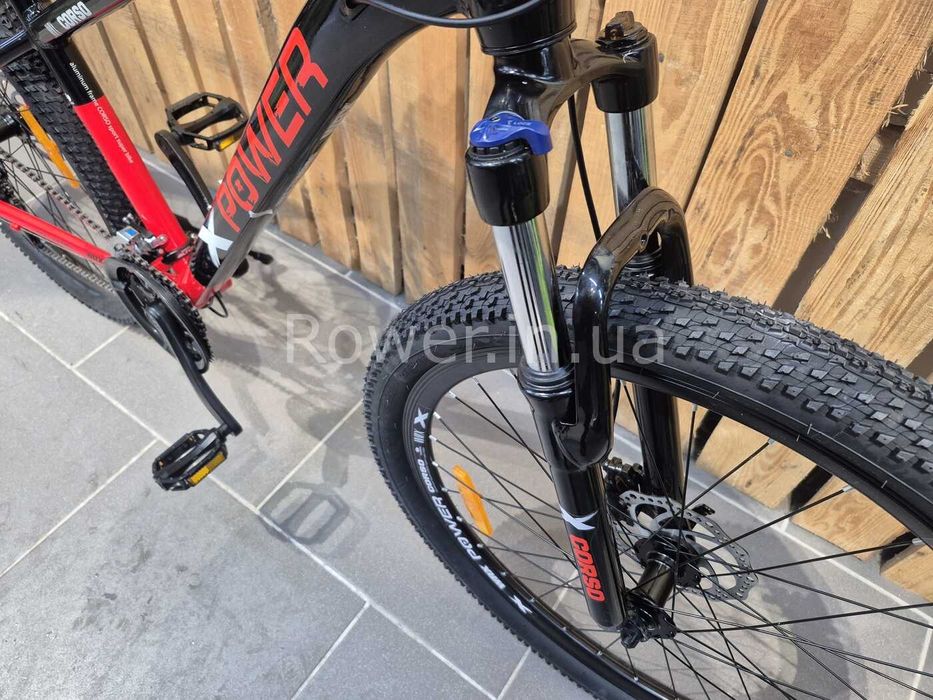 Алюмінієвий велосипед 27.5 AL Corso «X-POWER» PW-49580 алюміній 15"