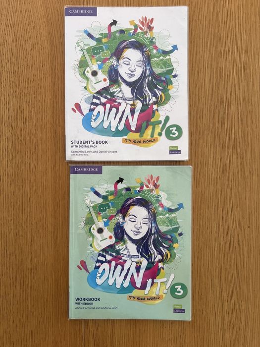 Livros Own it 3 cambridge , studen’s book e workbook