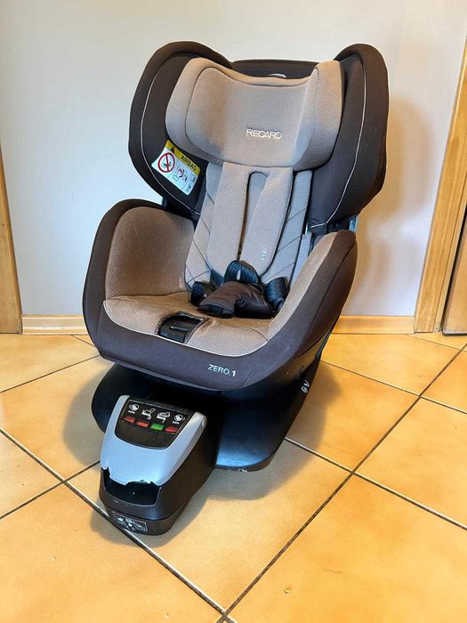 Recaro Zero.1 i‑Size 0‑18 kg – OBROTOWY, Używane, odbiór Warszawa