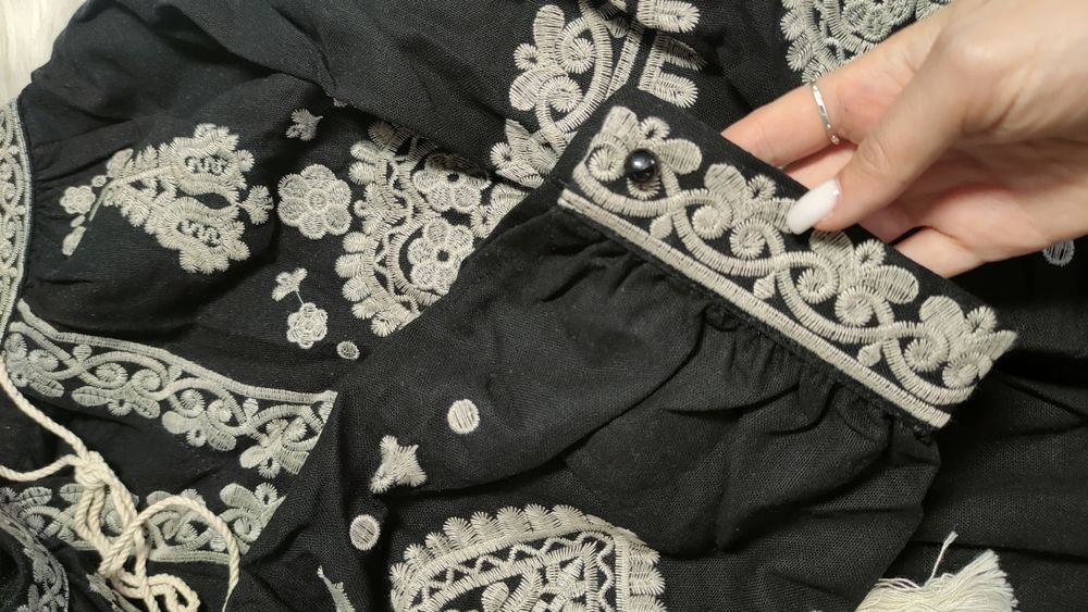 Вишите плаття. Сукня вишиванка вільна. Етнічна сукня