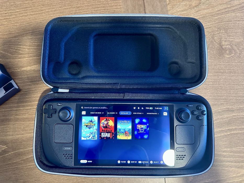 Steam Deck OLED 512gb + Anker Docking Station