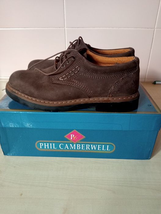 Sapato de pele genuína tipo alentejano