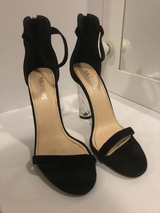 Замшеві босоніжки