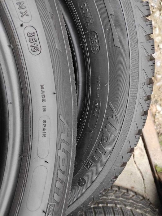 Michelin Alpin A4 175/65r15 made in Spain 2шт, 15год, 7,5мм, ЗИМА