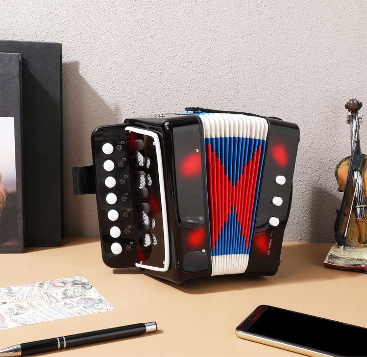 Akordeon Dla Dzieci Instrument Muzyczny Dla Początkujących  muzyka