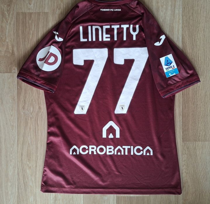 Karol Linetty Matchworn Torino FC 2024/2025