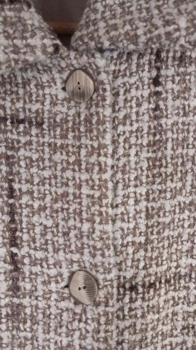 Płaszczyk wełniany damski 46