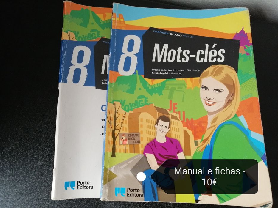 Manuais escolares 8°ano