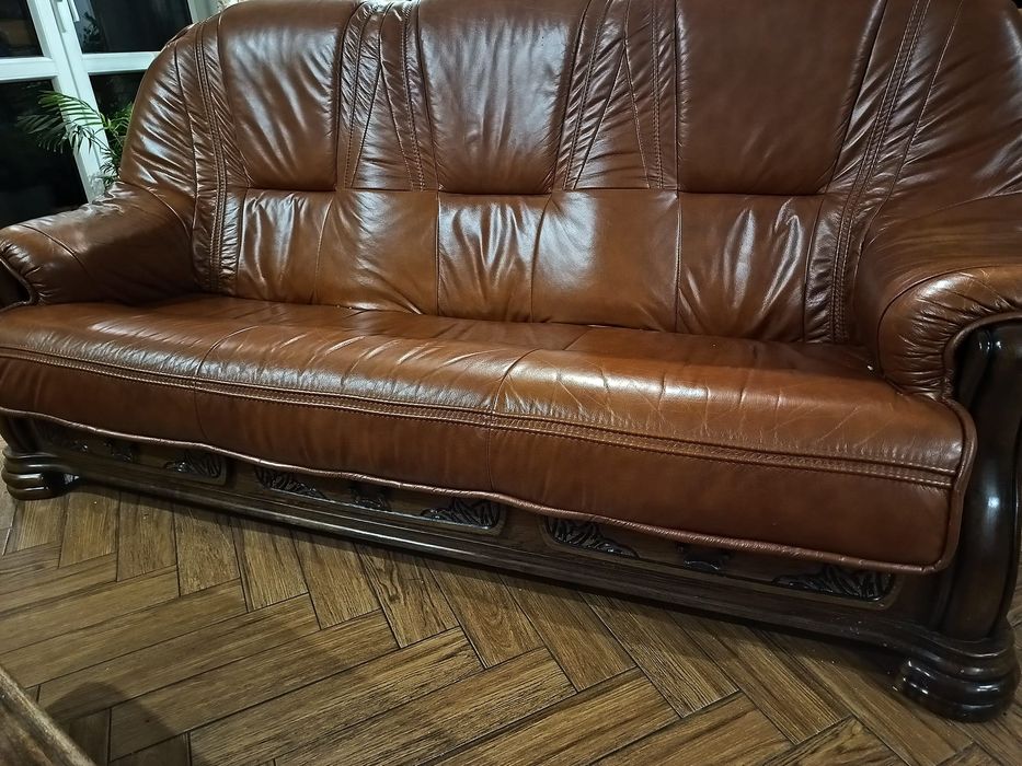 Skórzane sofy 3,2,1