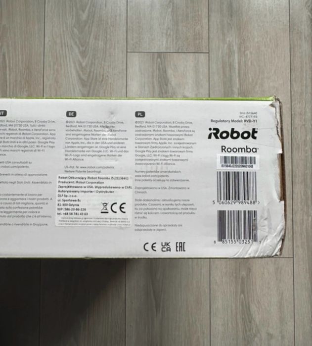 Odkurzacz robot sprzątający iRobot i5 nowy