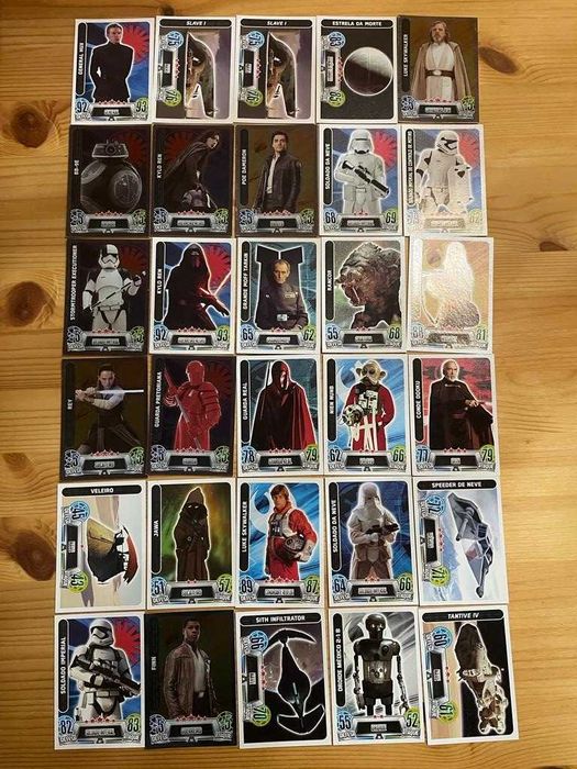 Cartas Star Wars Force Ataxx Topps