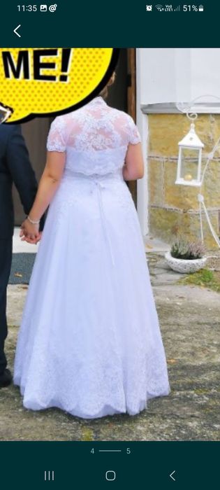 Suknia ślubna xl