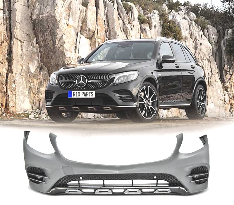 PARA-CHOQUES DIANTEIRO MERCEDES GLC X253 15-18 LOOK AMG GLC43 PDC