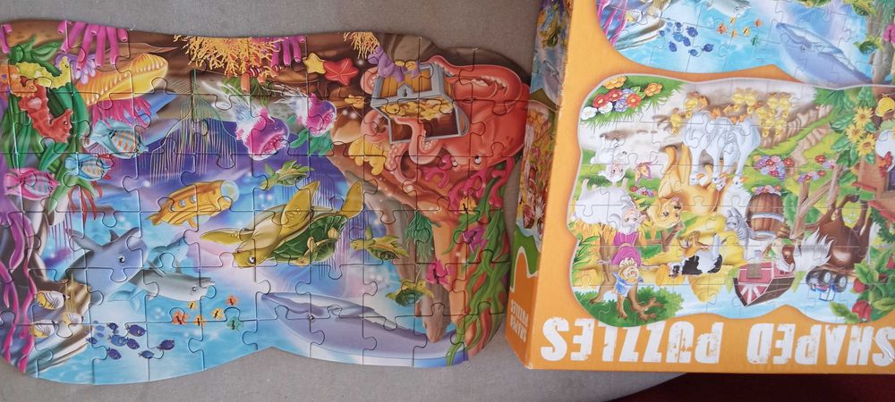 Dois Puzzles (2x60 peças) da Clementoni