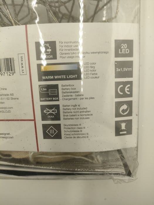 Girlanda świetlna 190cm