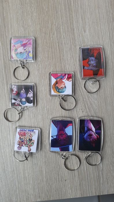 Porta chaves acrilico saja boy kpop demon hunters anime