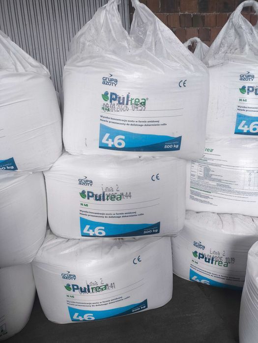 Mocznik Pulrea BB 500kg ,mocznik granulowany, cena brutto 1 tona