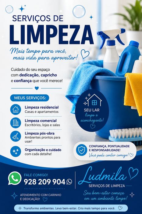 Limpezas doméstica