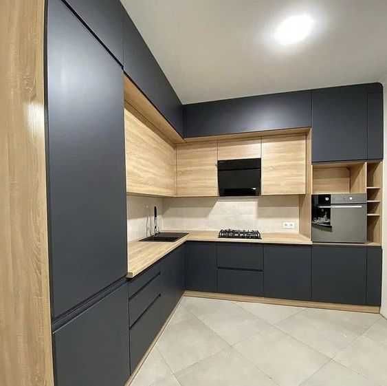 Кухні під замовлення Виготовлення кухонь у сучасному дизайні. Гарантія