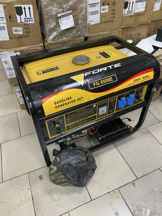 Бензиновий Генератор Forte 5кв стартер