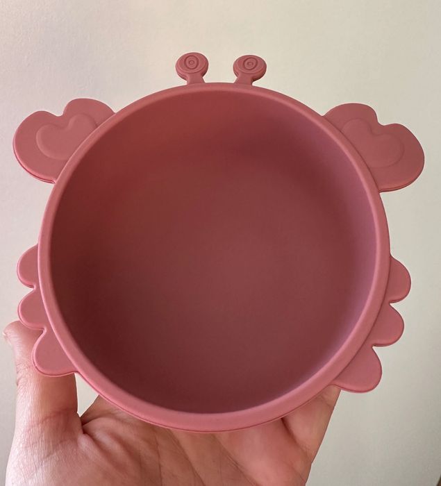 Tigela para a papa do bebé "agarra à mesa" Nova