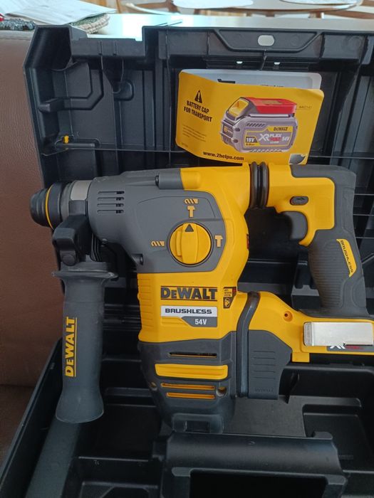 DeWalt DCH333X2  najmocniejsza Młotowiertarka SDS+ 54V 2x9Ah