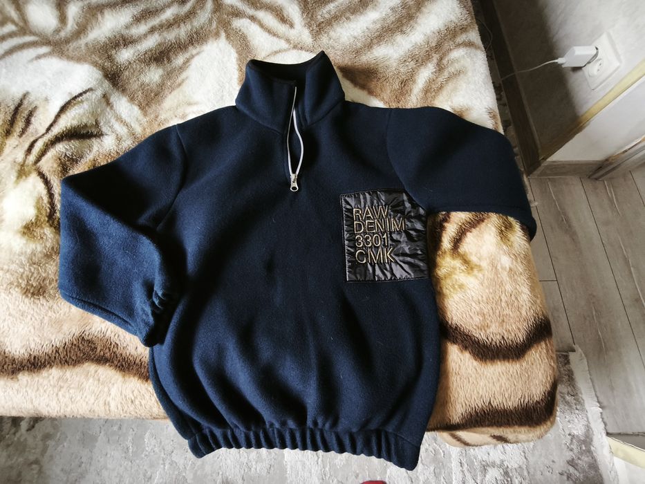 Флисовая плотная кофта