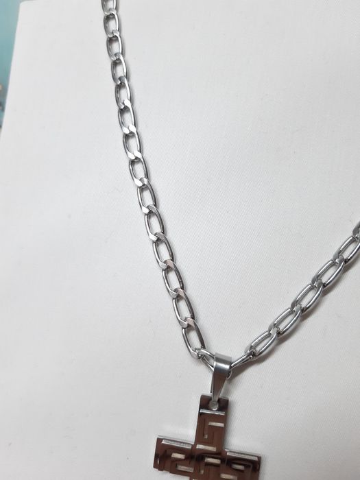 Colar/corrente para homem ou jovem,  cor prata