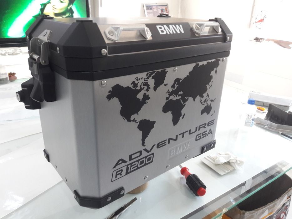 Bmw Gs800/ Gs1200/Gs1250 Autocolantes para malas aluminio
