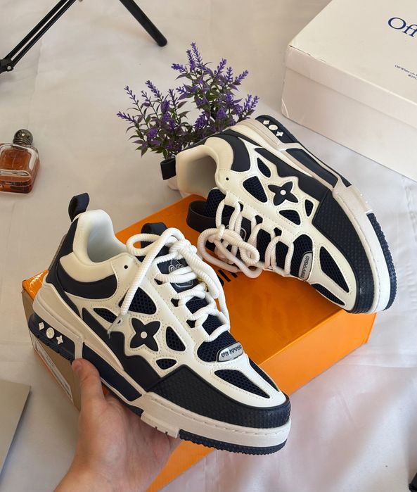 Кросівки Louis Vuitton Skate Луі пітон Скейт Sneakers Весна/Літо Топ