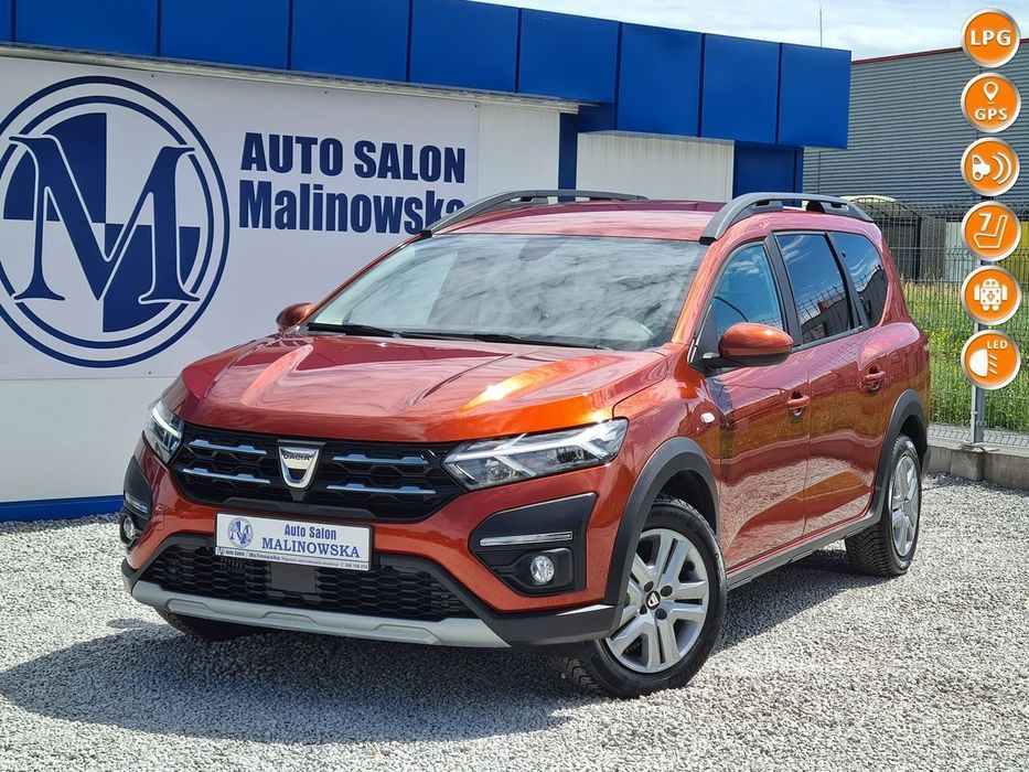 Dacia Jogger 7-Osobowa GAZ Navi PDC Klimatyzacja Full Led Tempomat Sensory Halogeny