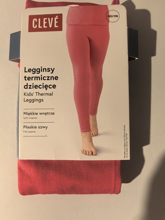 Leginsy termiczne 110-116 #Cleve