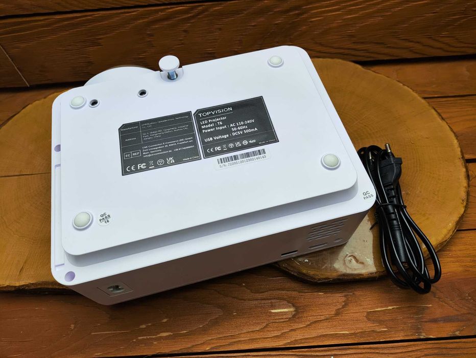 Projektor LED Multimedialny TOPVISION T6 4500lm PS4 Xbox