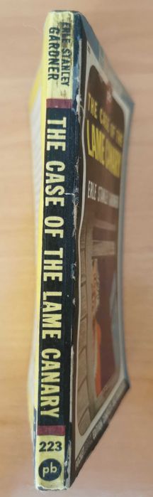 Livro - The Case of the Lame Canary - Gardner, Erle Stanley