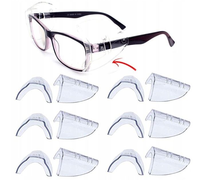 3m+3l osłony boczne na okulary nakładki 6 pary 3m+3l