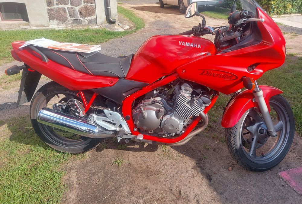 Yamaha XJ600 S Diversion stan bardzo dobry,przegieg 33750 km Moc silnika 61KM