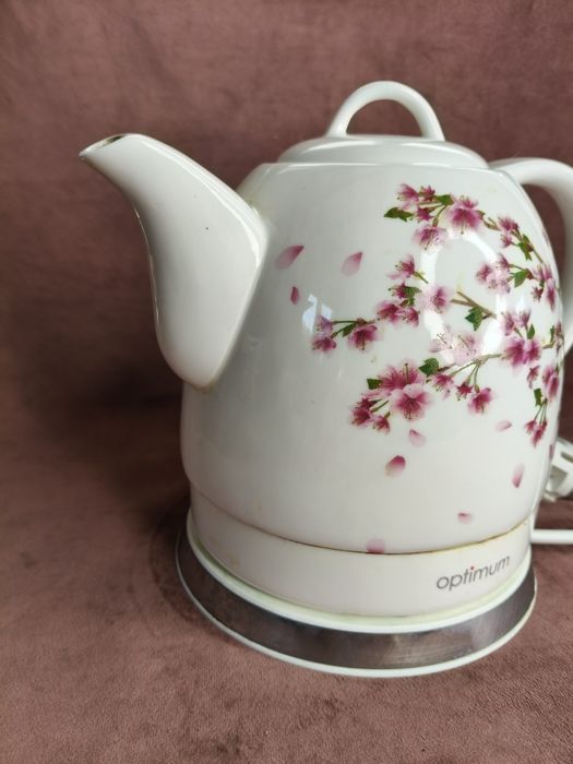 Retro czajnik bezprzewodowy ceramiczny Optimum 190