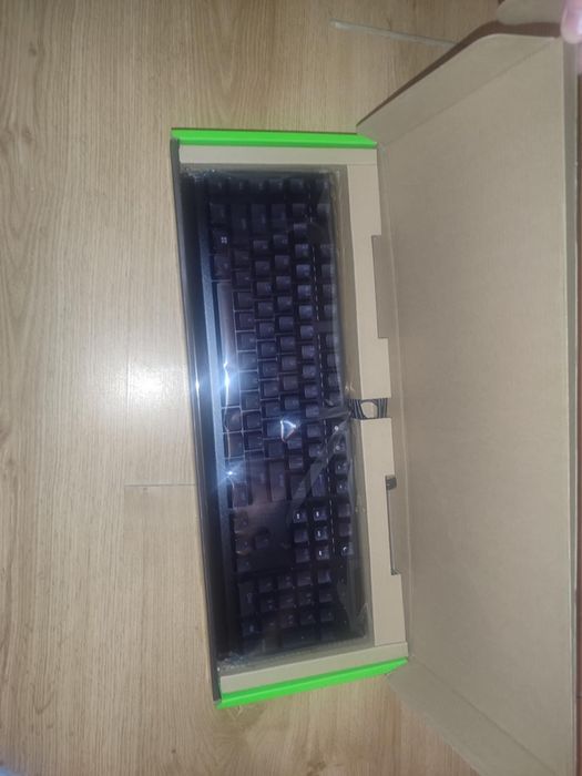 NOWA Klawiatura Razer BlackWidow V4 X US Green Switch Czarny