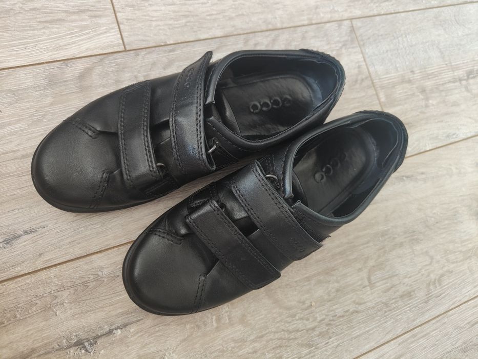 Ecco skórzane czarne buty rozm 37