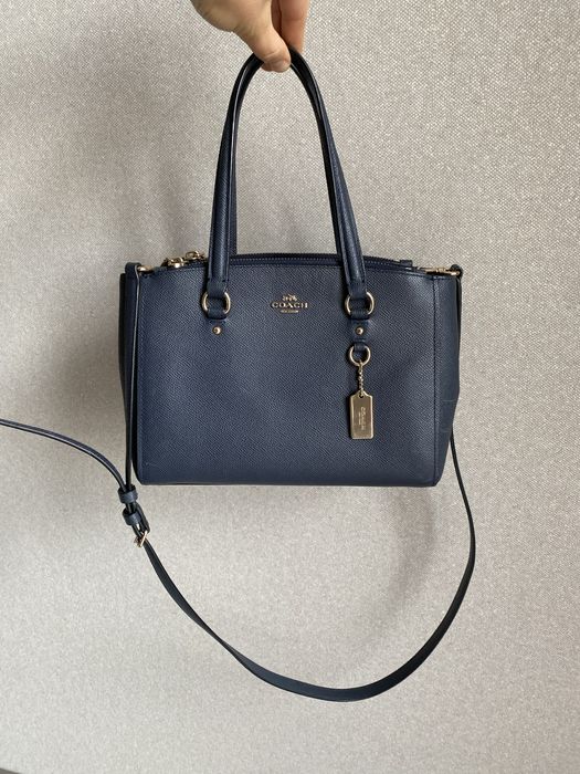 Кожаная сумка Coach