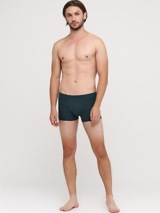 Трусы-шорты H&M 121-5643099 S Темно-зеленые (hm02655533885)