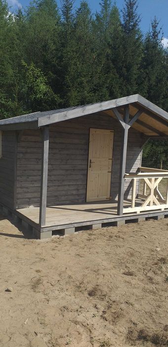 Domki domek drewniany narzędziowe ogrodowe 24mkw