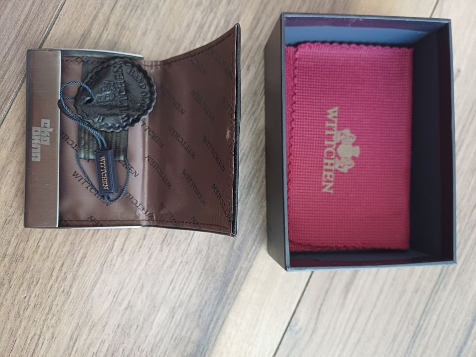 Etui na wizytówki skórzane Wittchen