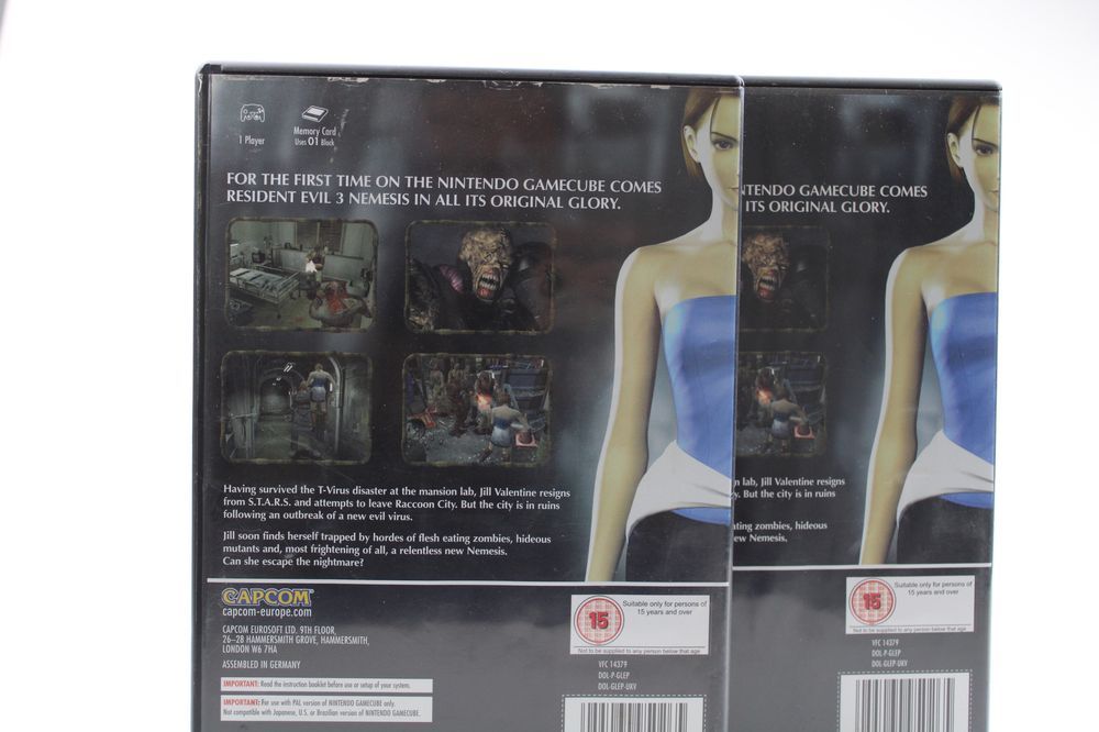 Gra Resident Evil 3 Nemesis Nintendo GameCube