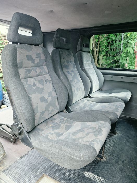 Fotele Tylne Bus Opel Vivaro