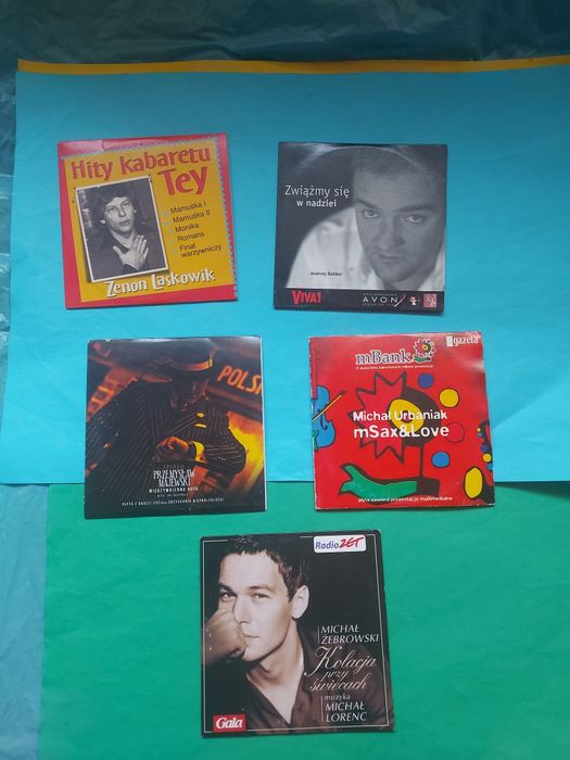 Płyty CD 5 sztuk 2002rok