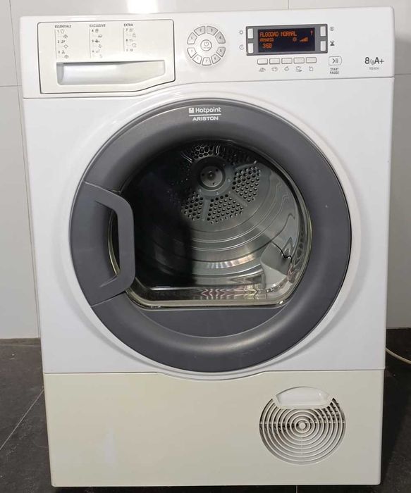 Máquina de Secar Roupa Hotpoint 8kg A+ Bomba de Calor – 100% Funcional / Entrega Incluída